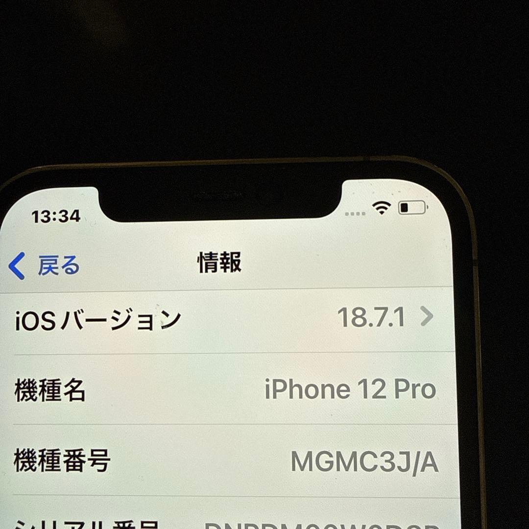 iPhone12pro 256GB ゴールド　ケース付き　SIMフリー