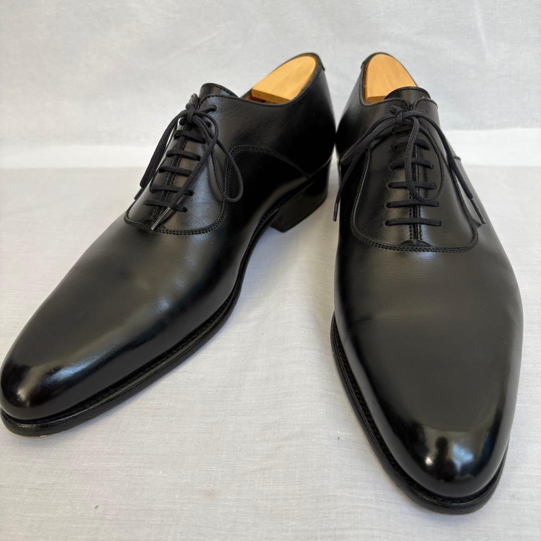 【美品】J.M.WESTON 7 EYELETS BLACK BOXCALF