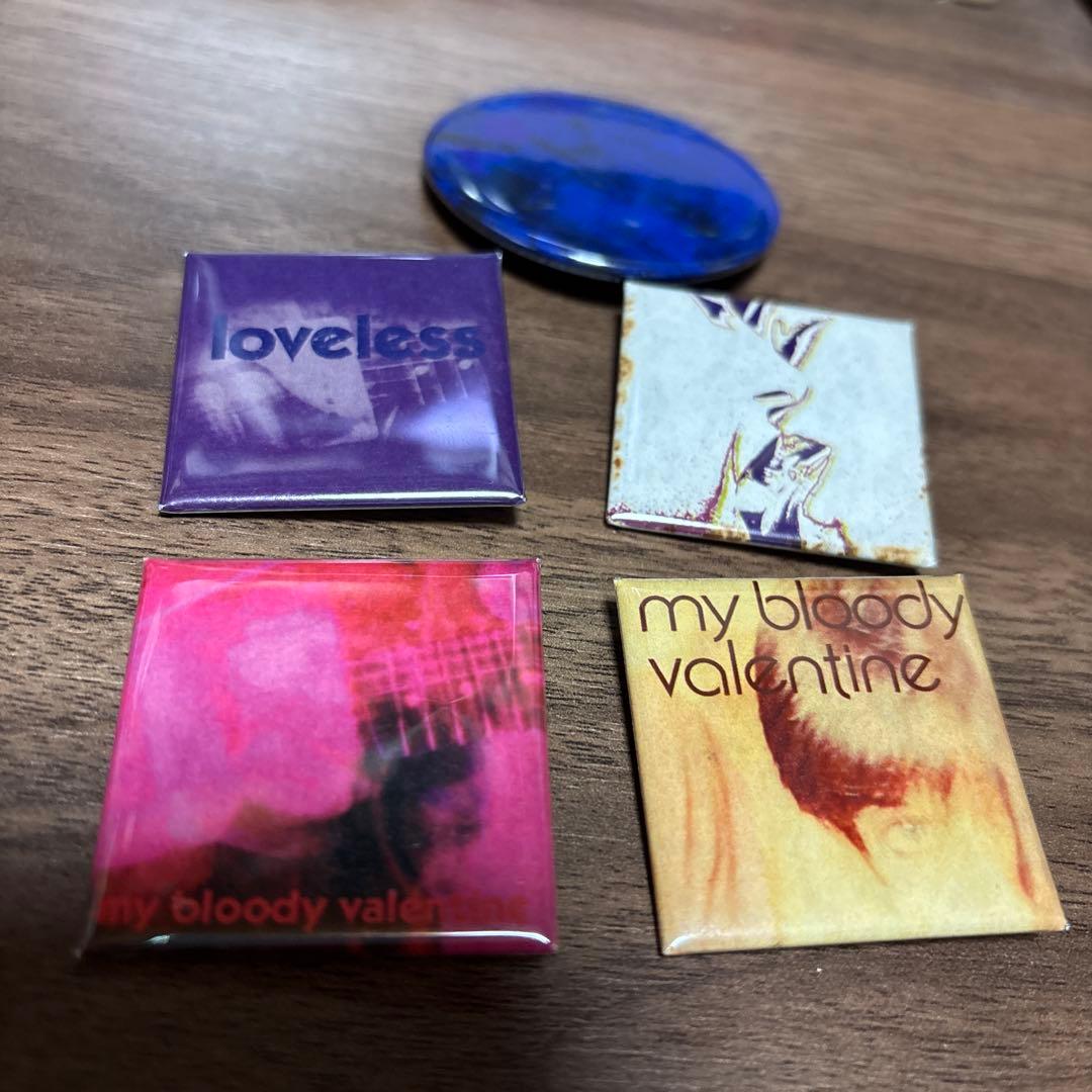 my bloody valentine 缶バッジ5個セット