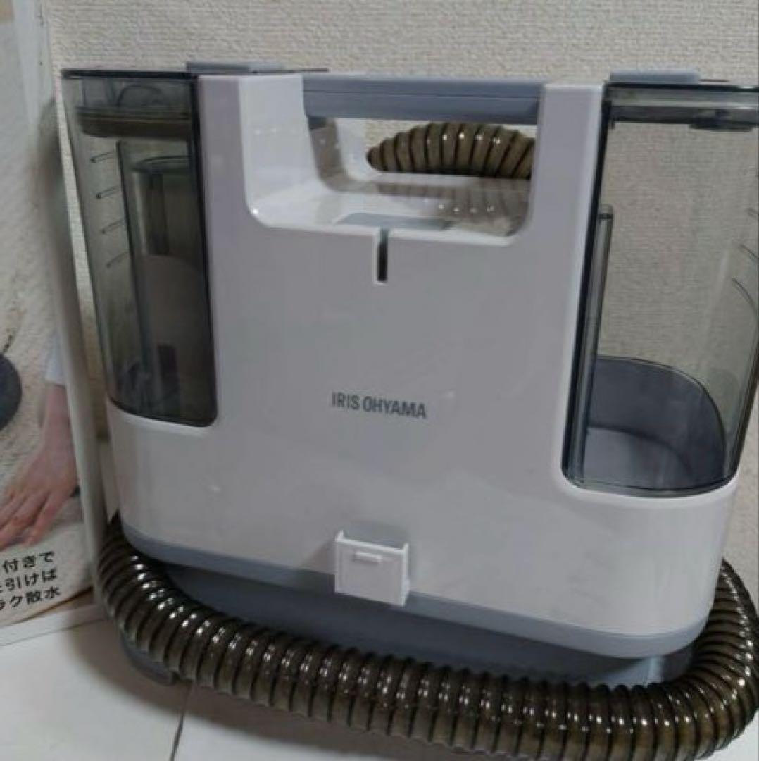 【美品】リンサークリーナー RNS-P10-W ホワイト アイリスオーヤマ