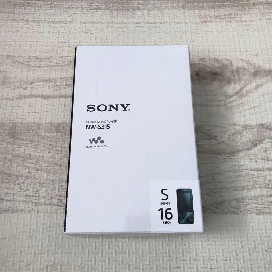【ほぼ新品・美品】SONY ウォークマン 16GB ブラック NW-S315 B