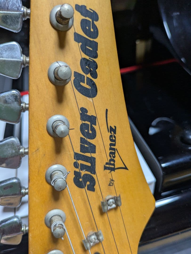 Ibanez Silver Cadet エレキギター ダークブルー　ちいかわ