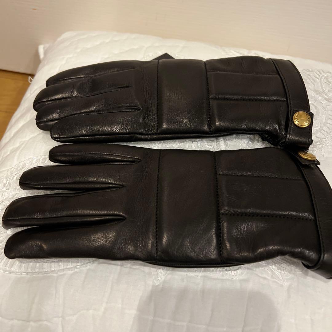 未使用　dunhill 超高級レザー手袋 Made in Italy 9.5
