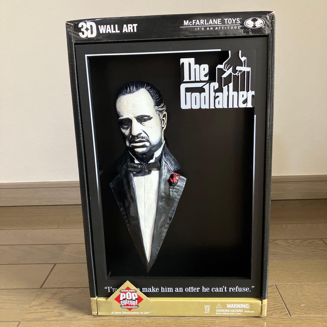 ポスター The Godfather 3D Wall Art McFarlane Toys