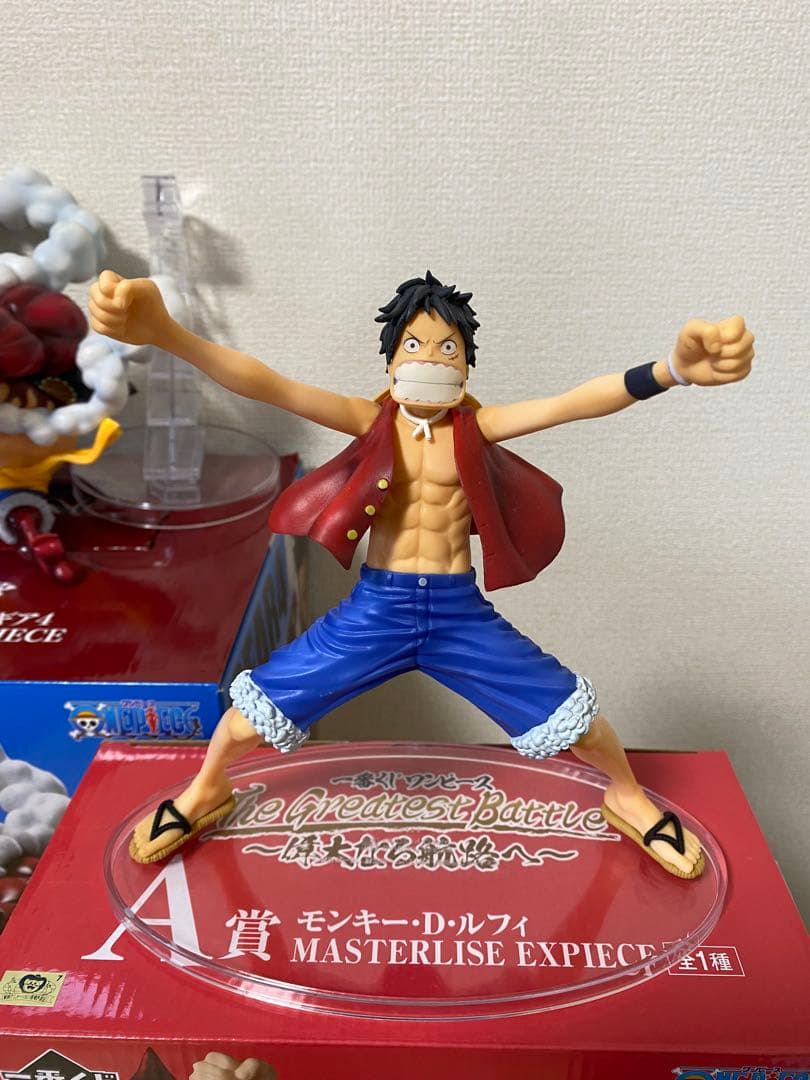 【2体】一番くじ ルフィ MASTERLISE EXPIECE｜ギア4・箱あり