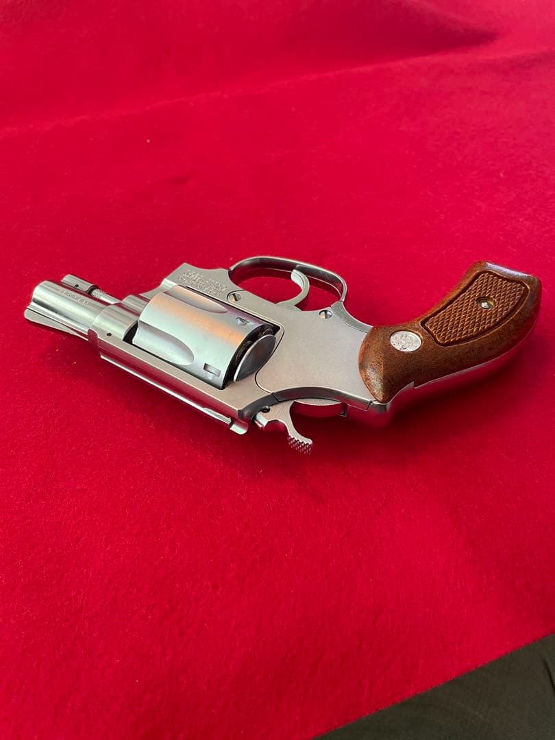S&W M60 .38spl チーフズ・スペシャル6mmBB弾ガスガン【廃盤品】