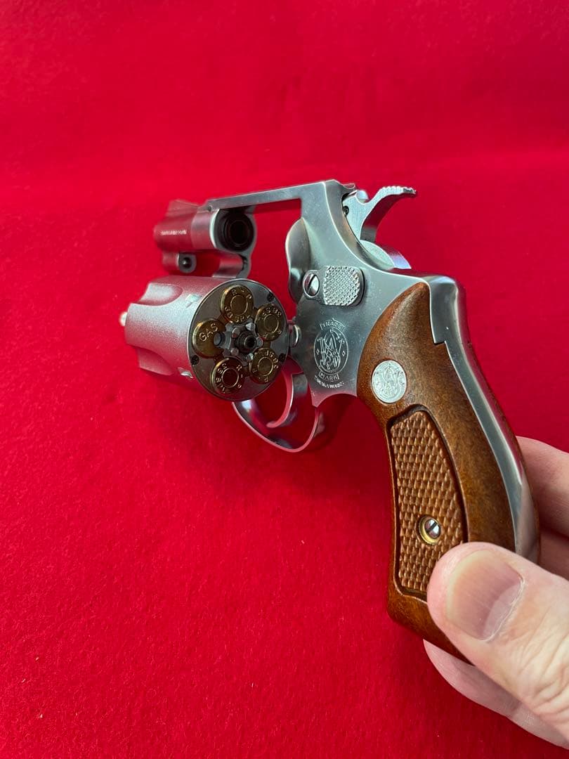 S&W M60 .38spl チーフズ・スペシャル6mmBB弾ガスガン【廃盤品】
