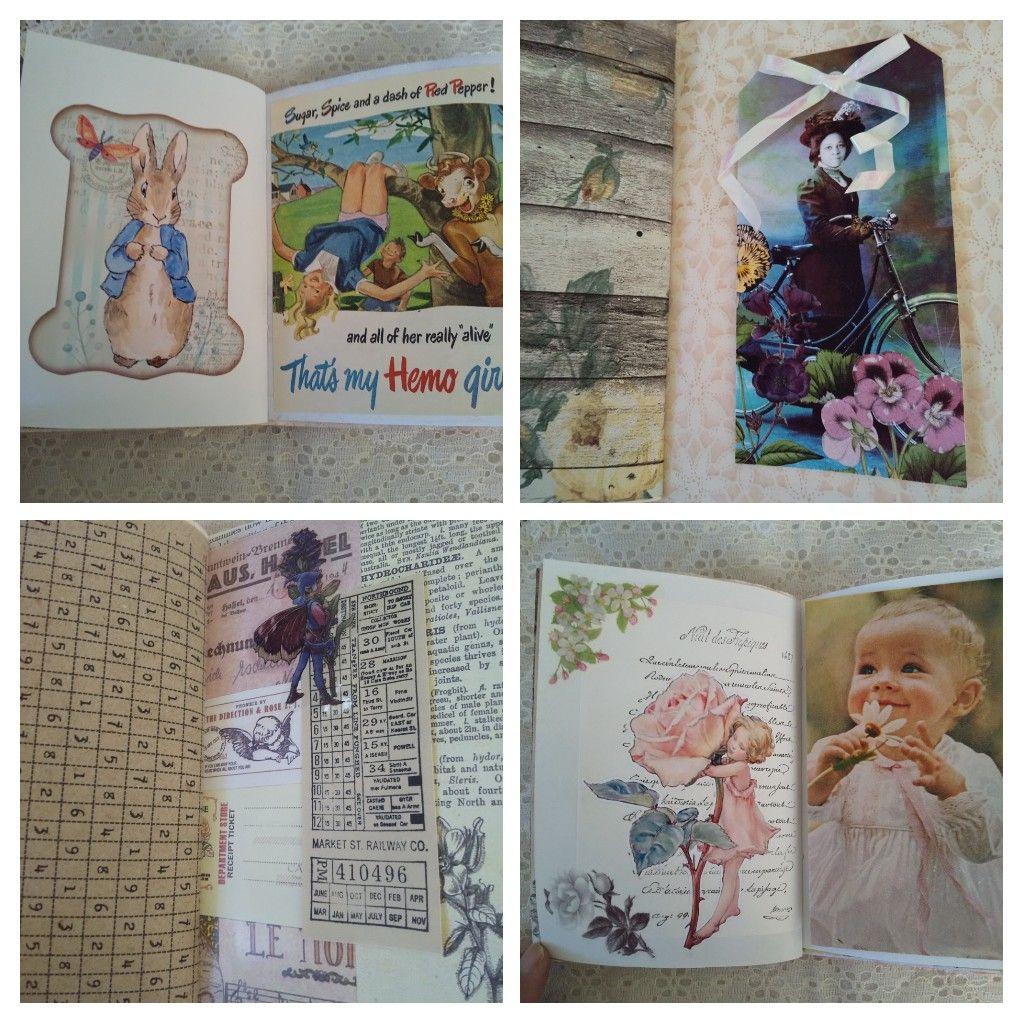 ジャンクジャーナル　ビンテージフラワー