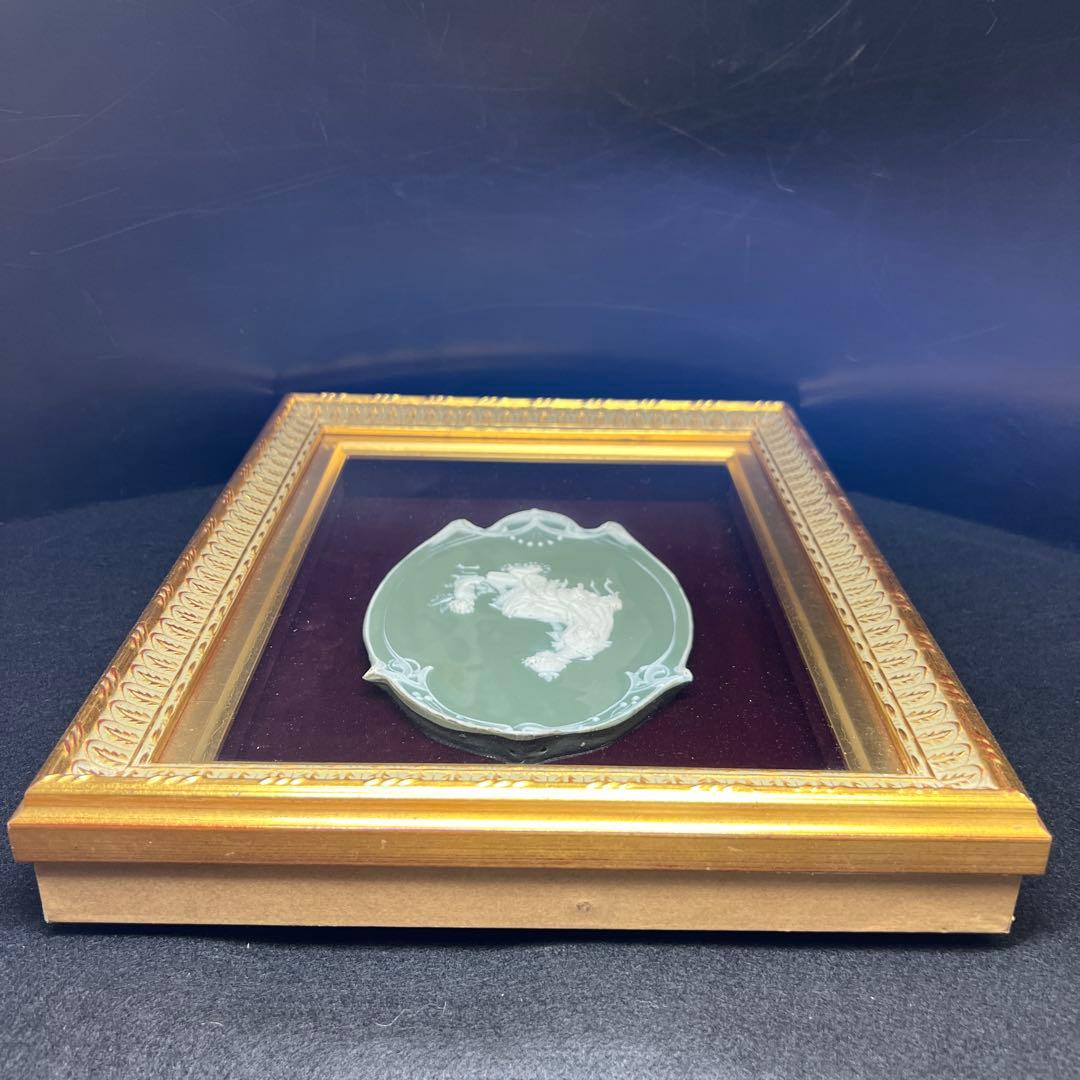 英国　パテ・シュール・パテ　女神、天使文額　東Y7-1218☆1Fトトサ