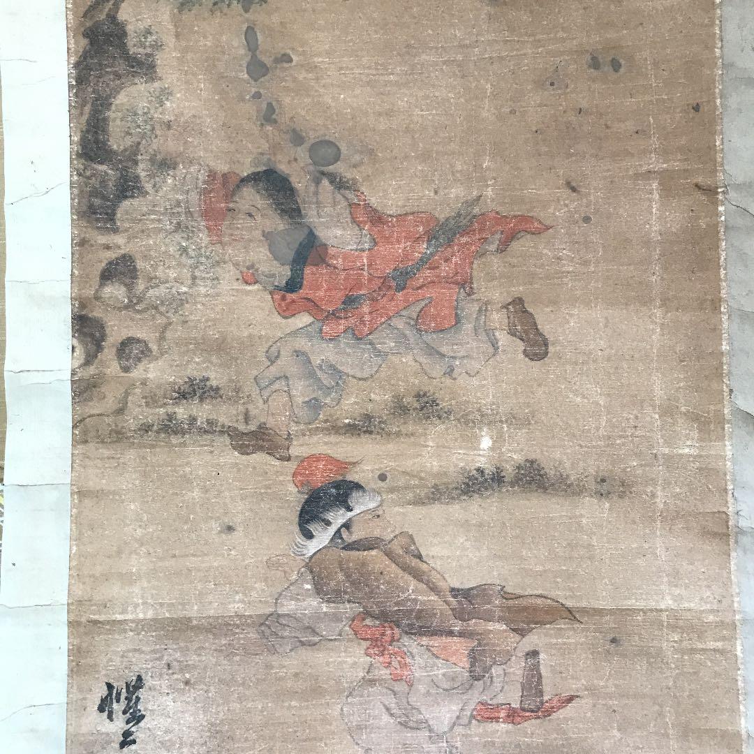 大幅値下げ　掛け軸　日本画　浮世絵　作者読めません　値下げ