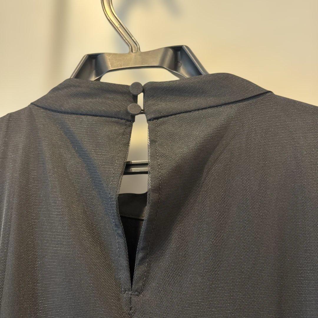 【オケージョン】CAPRICIEUX LE'MAGEチュールハイネックワンピース