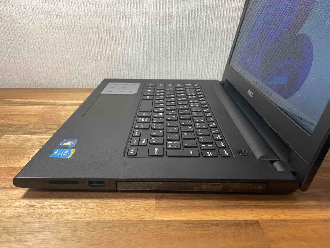Win11 Dell 14インチ 第4世代i3 メモリ8GB SSD240GB