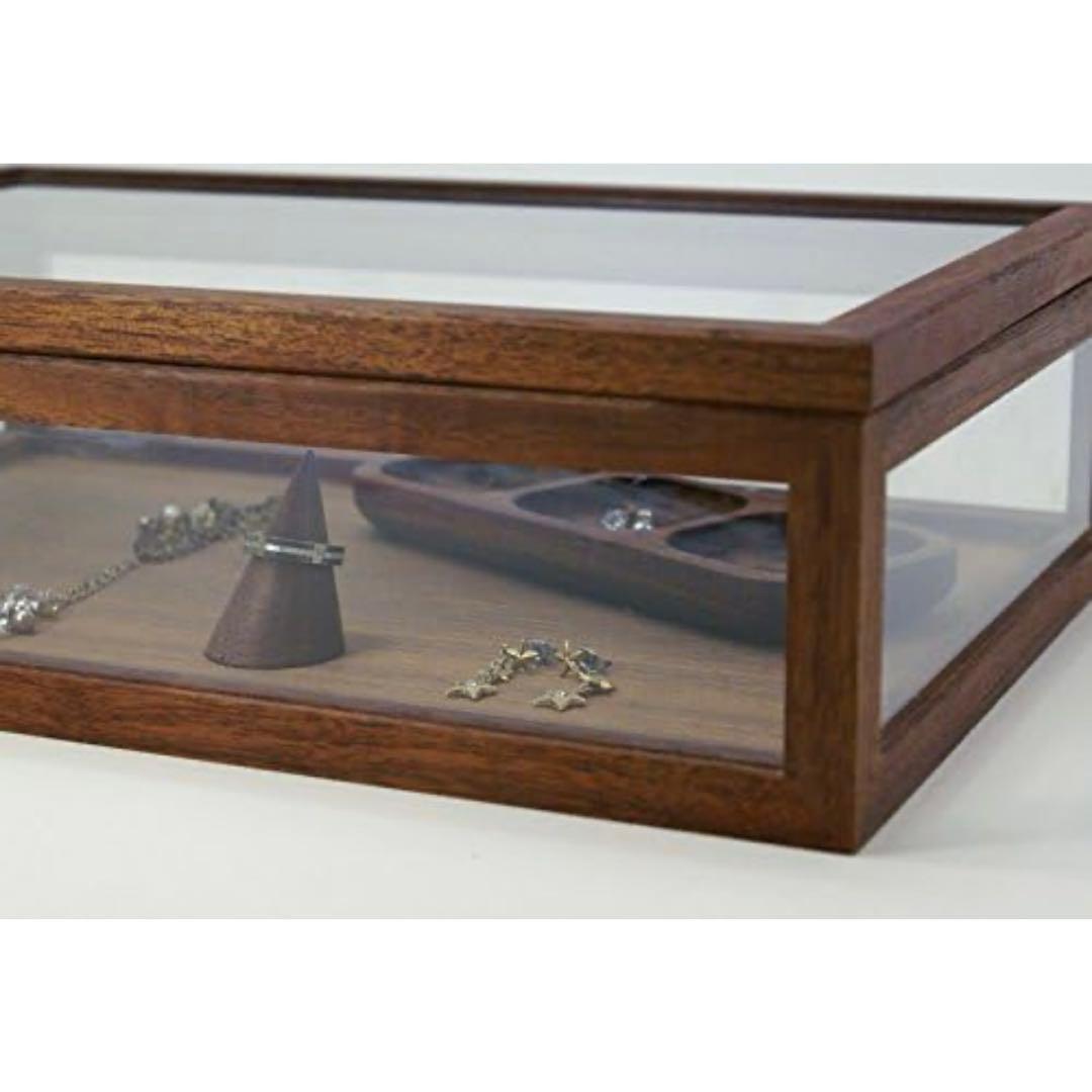 La-Luz ラ・ルース　ウォールナット ケース L ジュエリーボックス