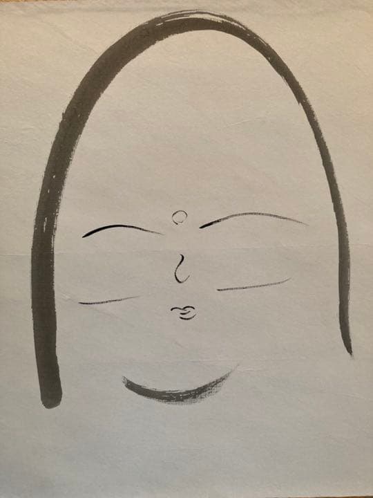 作・信行真哉　掛け軸