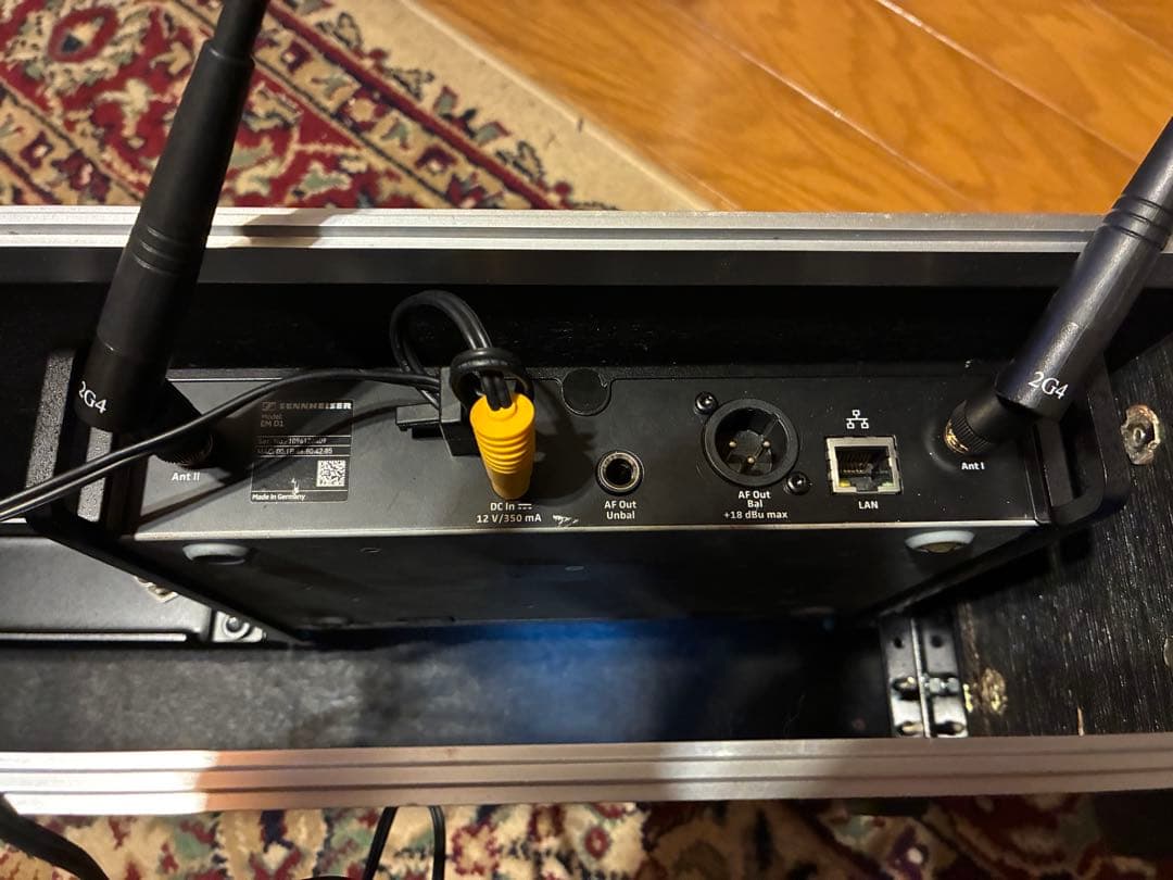 【最終値引き！】ゼンハイザー SENNHEISER ew D1 ラックケース付き