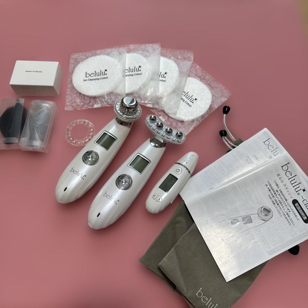 【美品❣️】美顔器 美ルル クラッシィ リバース 水分測定器セット