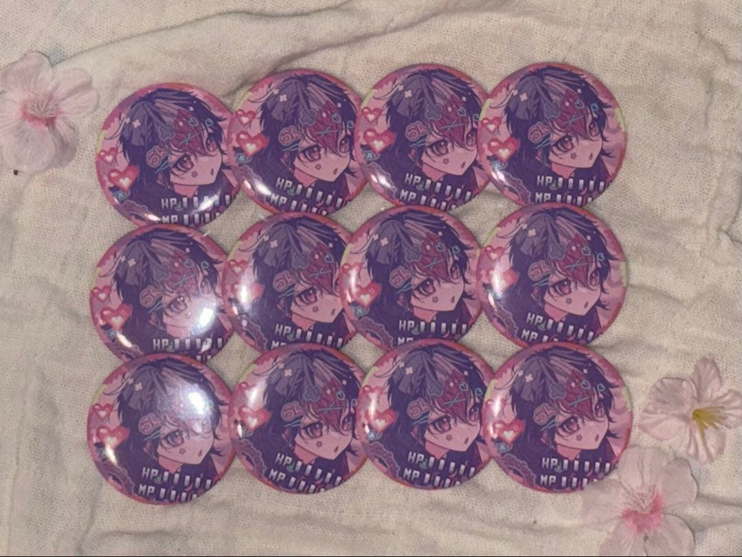 シクフォニ らん Lan バラ売り1320円 メディ信 缶バッジ セット