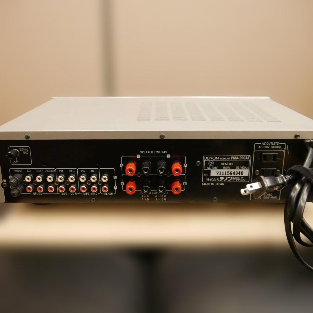 DENON PMA-390AE 動作良好 クリーニング済みプリメインアンプ