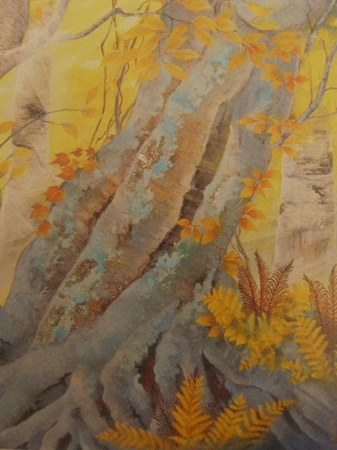 高見澤柳佳、【萬黄の譜】、希少な額装用画集より、新品額装付、状態良好