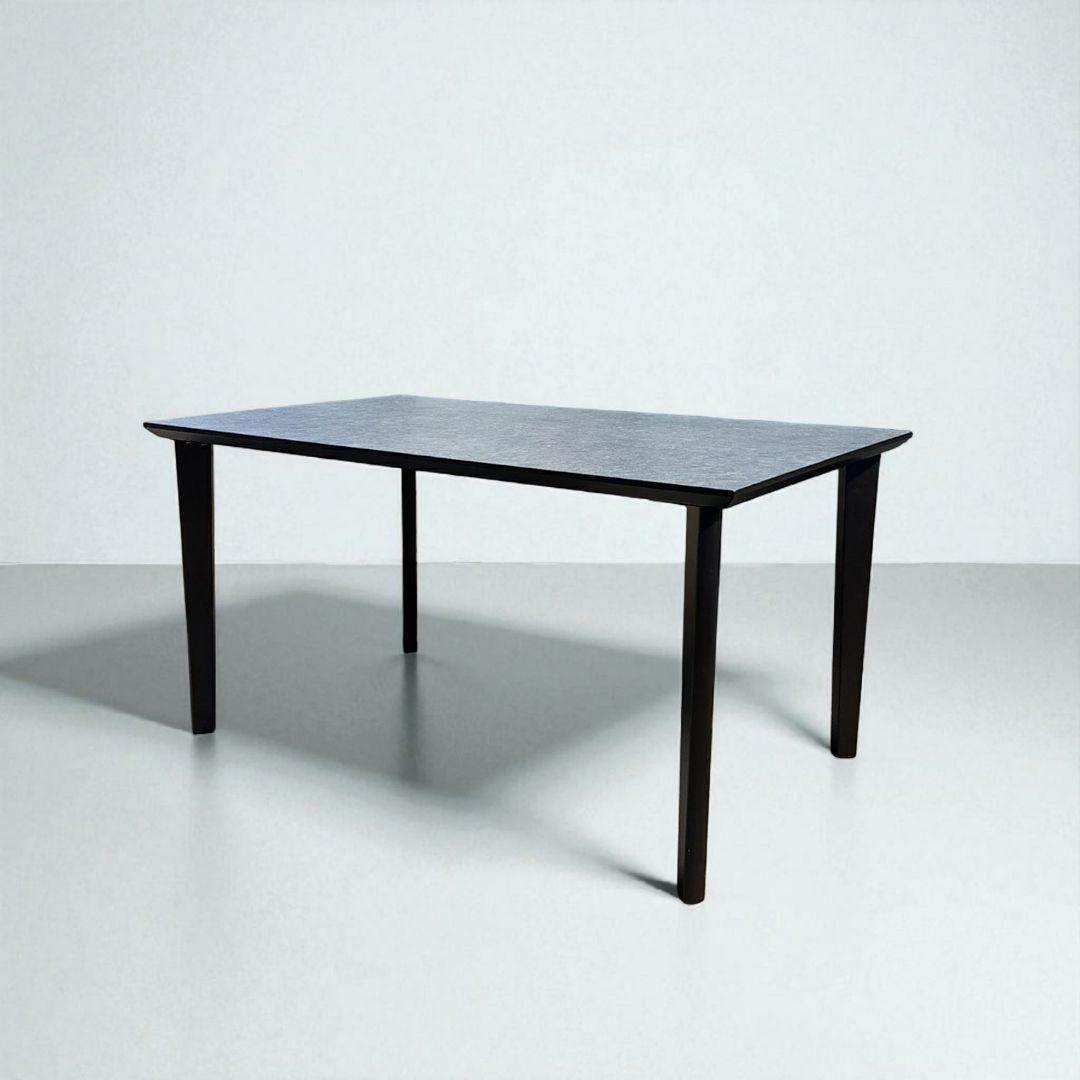 松田家具　ダイニングテーブル グレー　メラミン