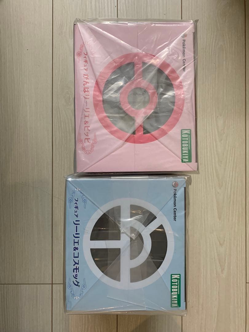 【未開封2点セット】①がんばリーリエ＆ピッピ②リーリエ＆コスモッグ フィギュア