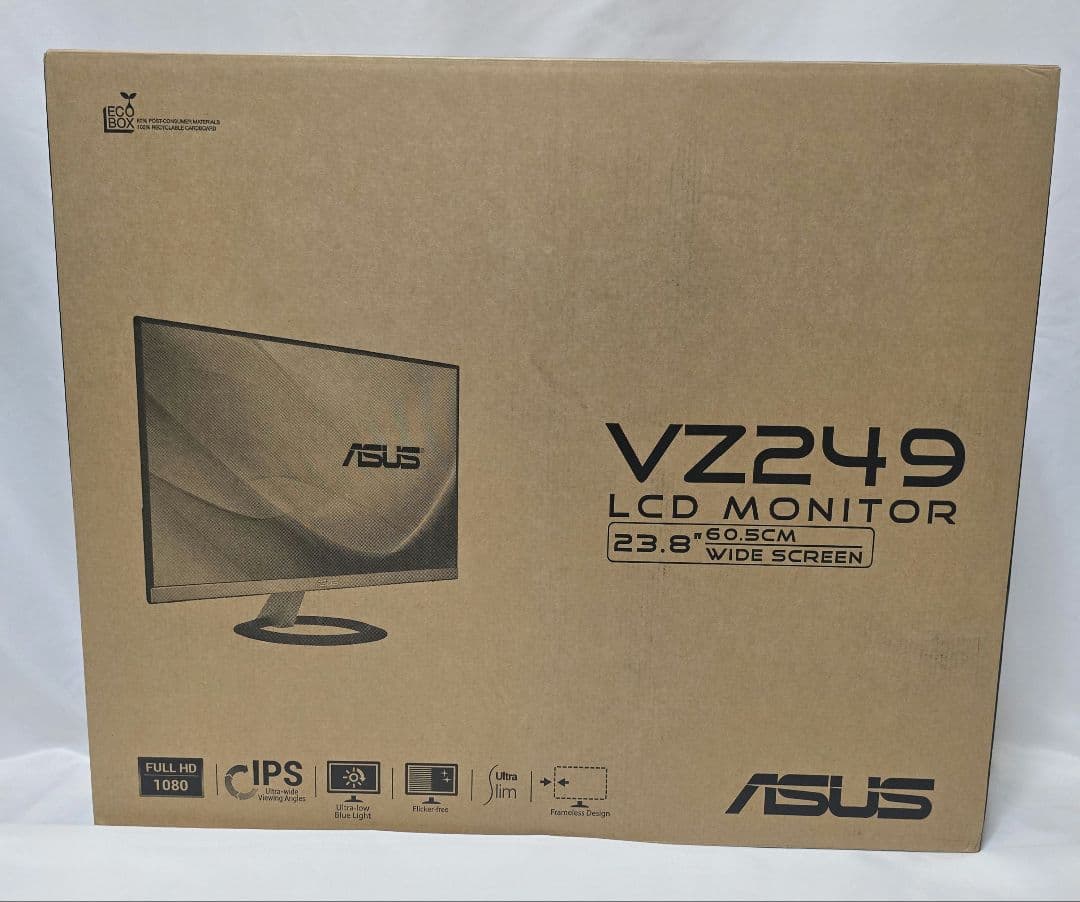 ASUS モニター VZ249HR 23.8インチ IPS 新品 2025年製