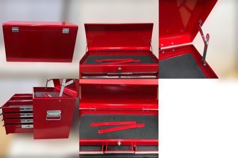 下　②　ツールボックス 2点セット 工具箱 鍵付き キャスター付き　250604