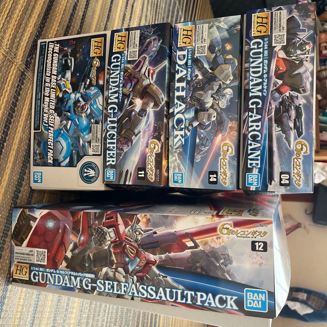 HG ガンプラ セット 5点