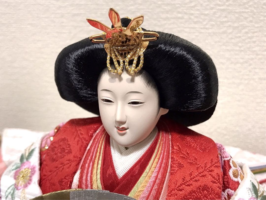 【希少レア】 京都西陣織　十二単衣　大上輝秀　雛司彩月　ひな祭り 雛人形 飾り