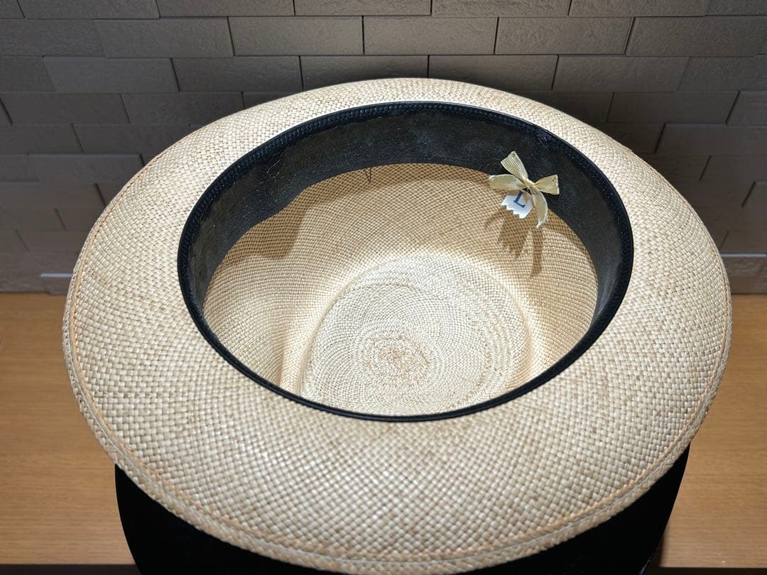 新品 初回 当時物 矢沢永吉 YAZAWA 正規 パナマハット 帽子 Ｌサイズ