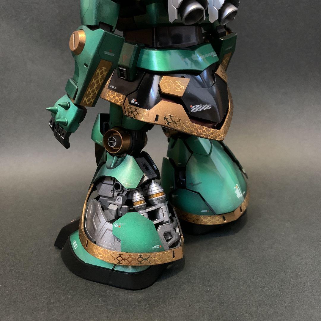 プレバン 限定　MG ドズル・ザビ専用リック・ドム　改修完成品　キャンディ塗装