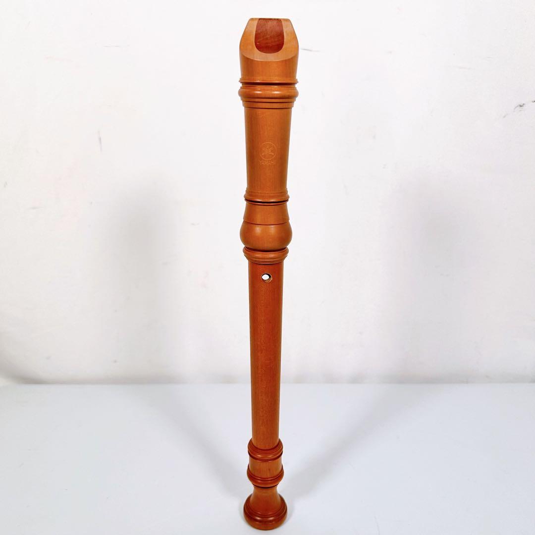 【希少】YAMAHA ヤマハ　木製　ソプラノリコーダー YRS-61 ②