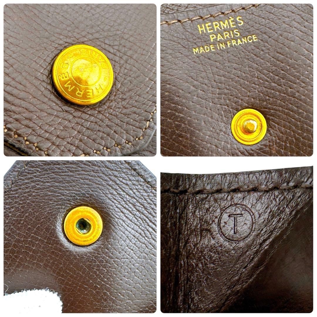 エルメス ヴィンテージ クシュベル ルヴァンキャトル ケース 小銭入れ