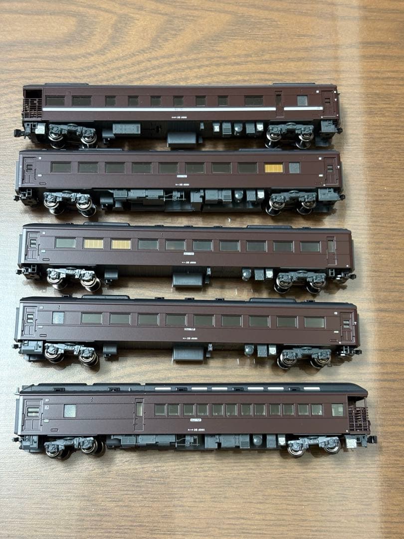 KATO 35系4000番台「SLやまぐち号」5両セット