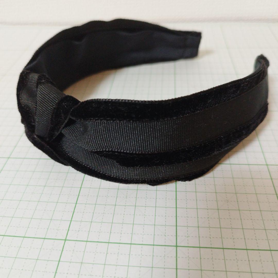 Jennifer Ouellette ブラック ヘアバンド