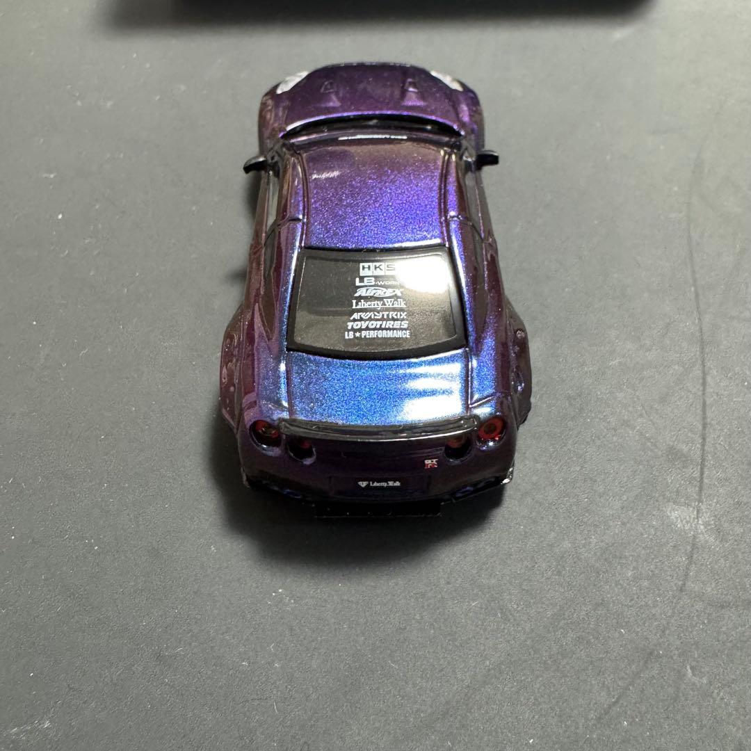 ミニカー MINI GT LB NISSAN GT-R Magic Purple R35