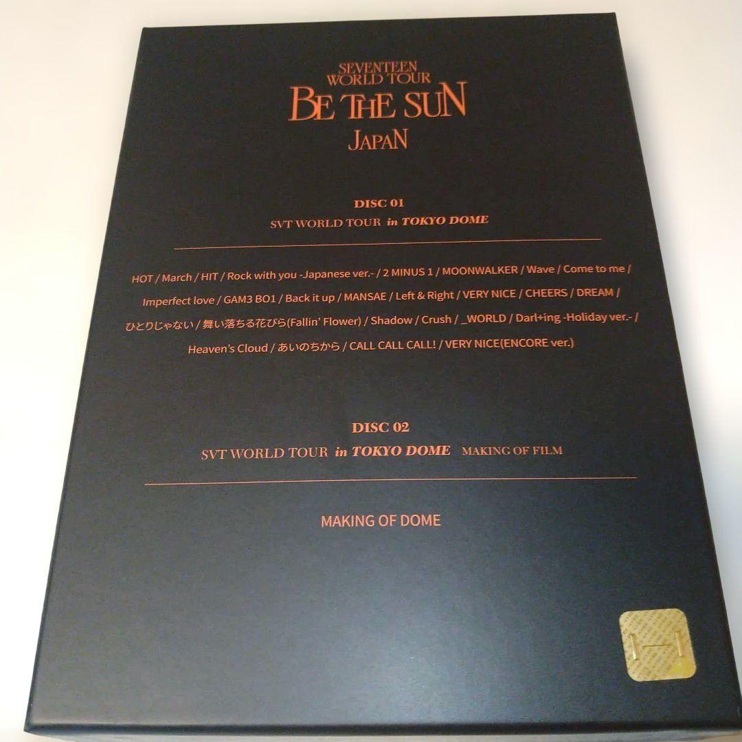 SEVENTEEN　ＢＥ ＴＨＥ ＳＵＮ　ＪＡＰＡＮ　ＤＶＤ　セブチ　ジャパン