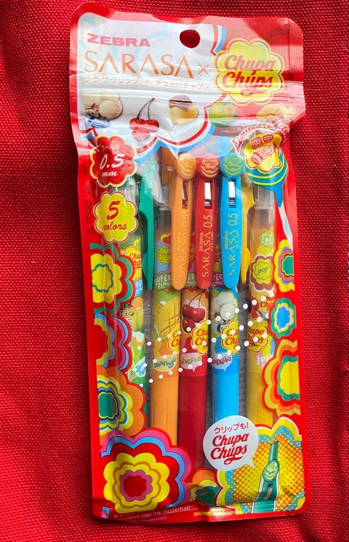 ZEBRA サラサクリップ チュッパチャップス コラボ