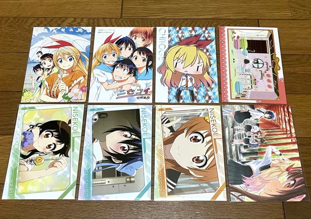 ニセコイ ポストカード 沖縄 ジャンプ展 イベント限定