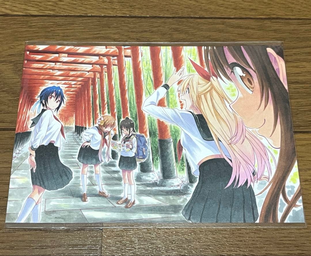 ニセコイ ポストカード 沖縄 ジャンプ展 イベント限定