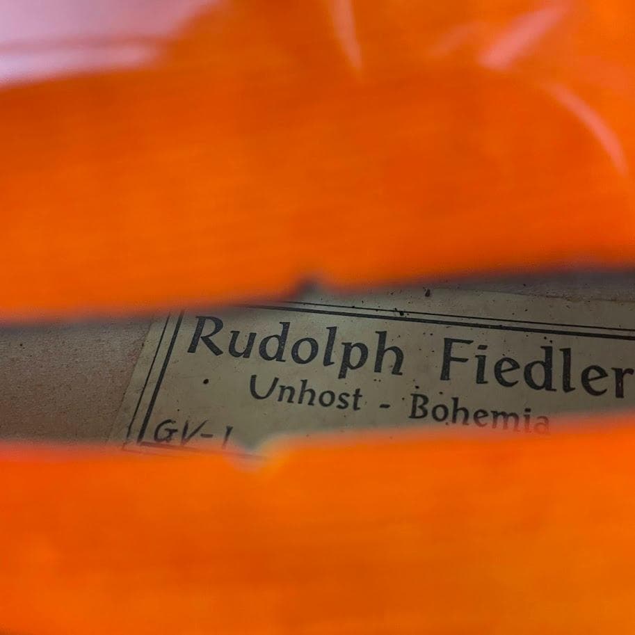 極艶●RUDOLPH FIEDLER● チェコ製 GV-1 バイオリン 4/4