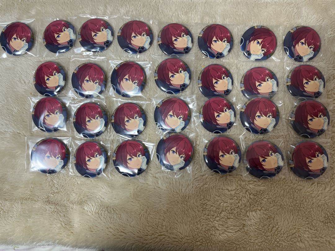 あんスタ 朱桜司 テーマ缶 缶バッジ