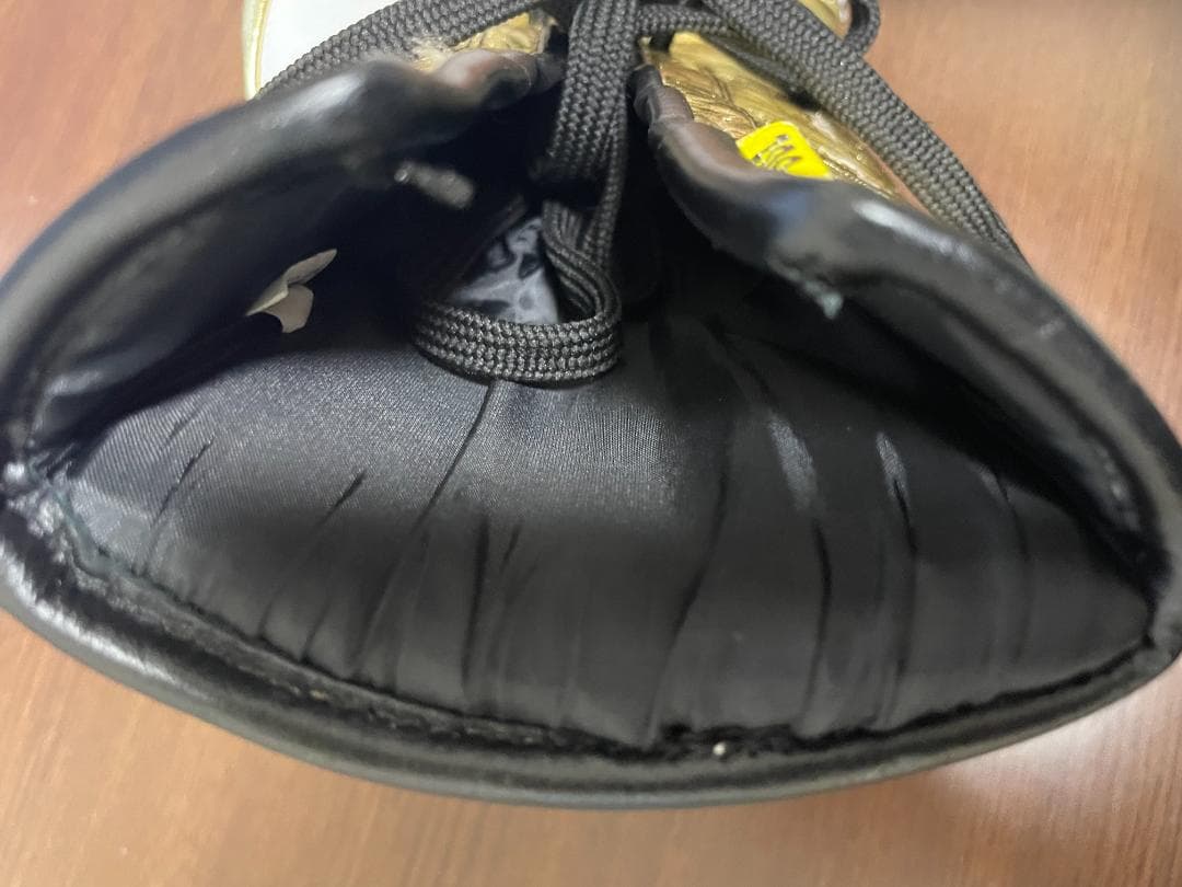 Everlast パワーロック プロファイトグローブ 白/ゴールド 8oz