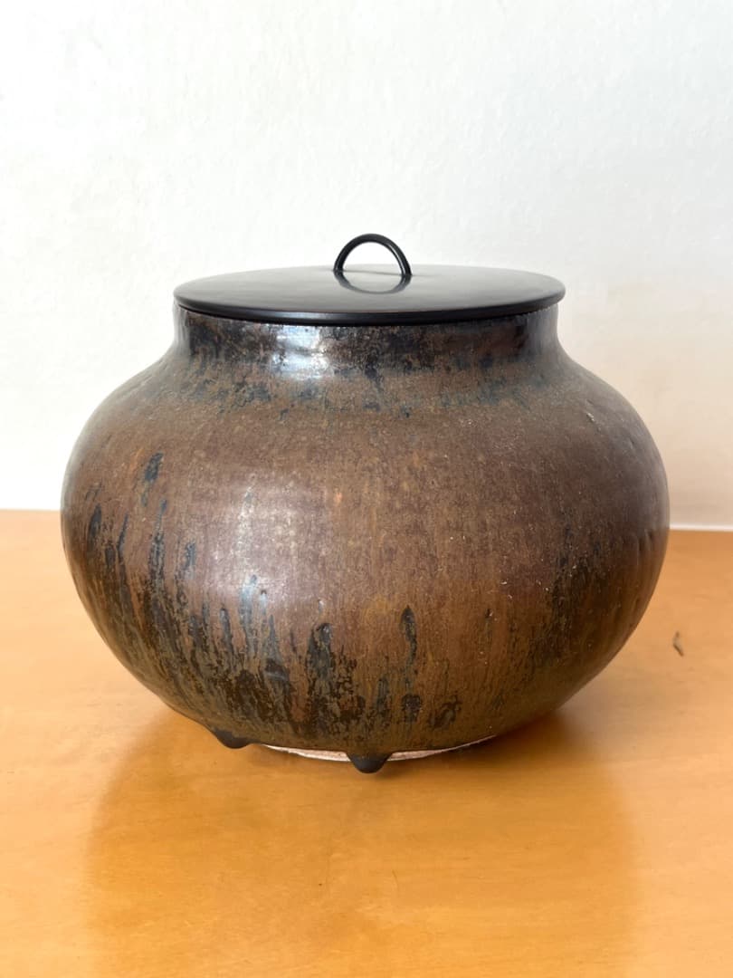 宗像窯　七代目　宗像亮一　水差　会津本郷焼