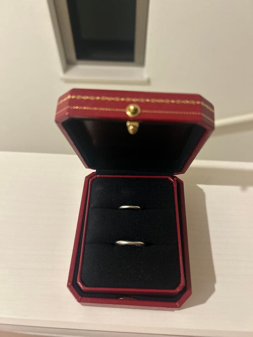 の*ん様 Cartier 結婚指輪　1895 WEDDING BAND