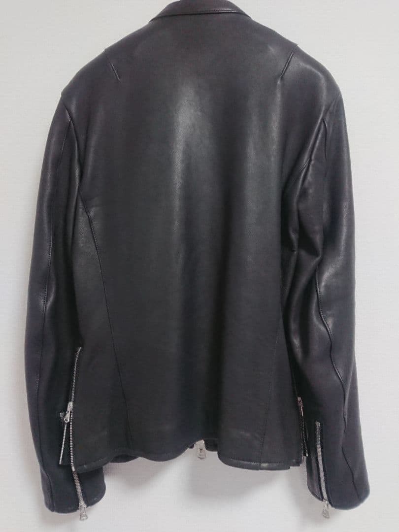 専用バックラッシュ B'2nd 別注 ライダースジャケット スペインシープ M