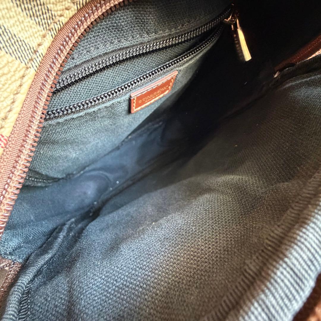 ⭐️バーバリー⭐️ノバチェック ヘリテージ ショルダーバッグ シャドーホースブラウン