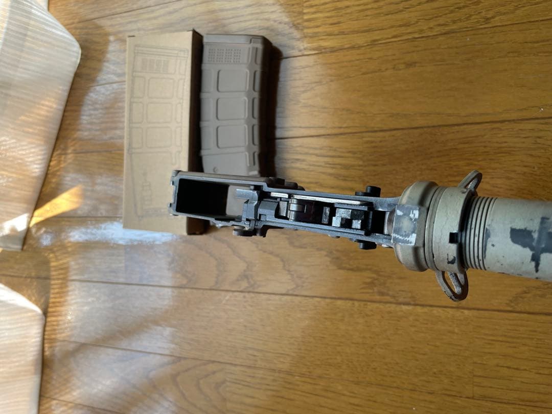 東京マルイ　MWS ロアレシーバーセット　塗装