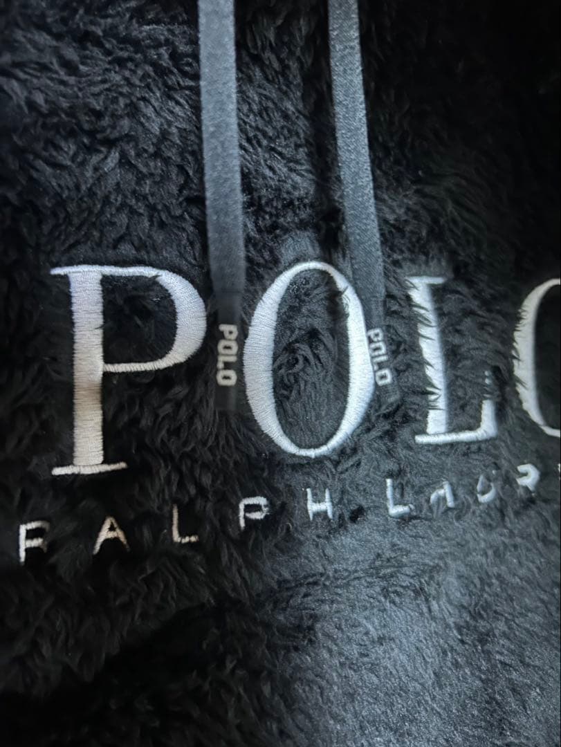 Polo Ralph Lauren ボア パーカー ブラック