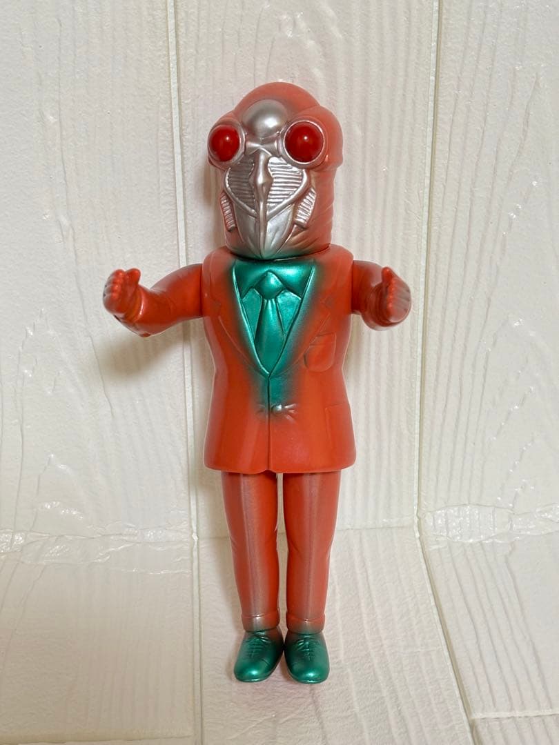 セミ人間 ソフビ フィギュア 中古品 日本製 レトロ 特撮